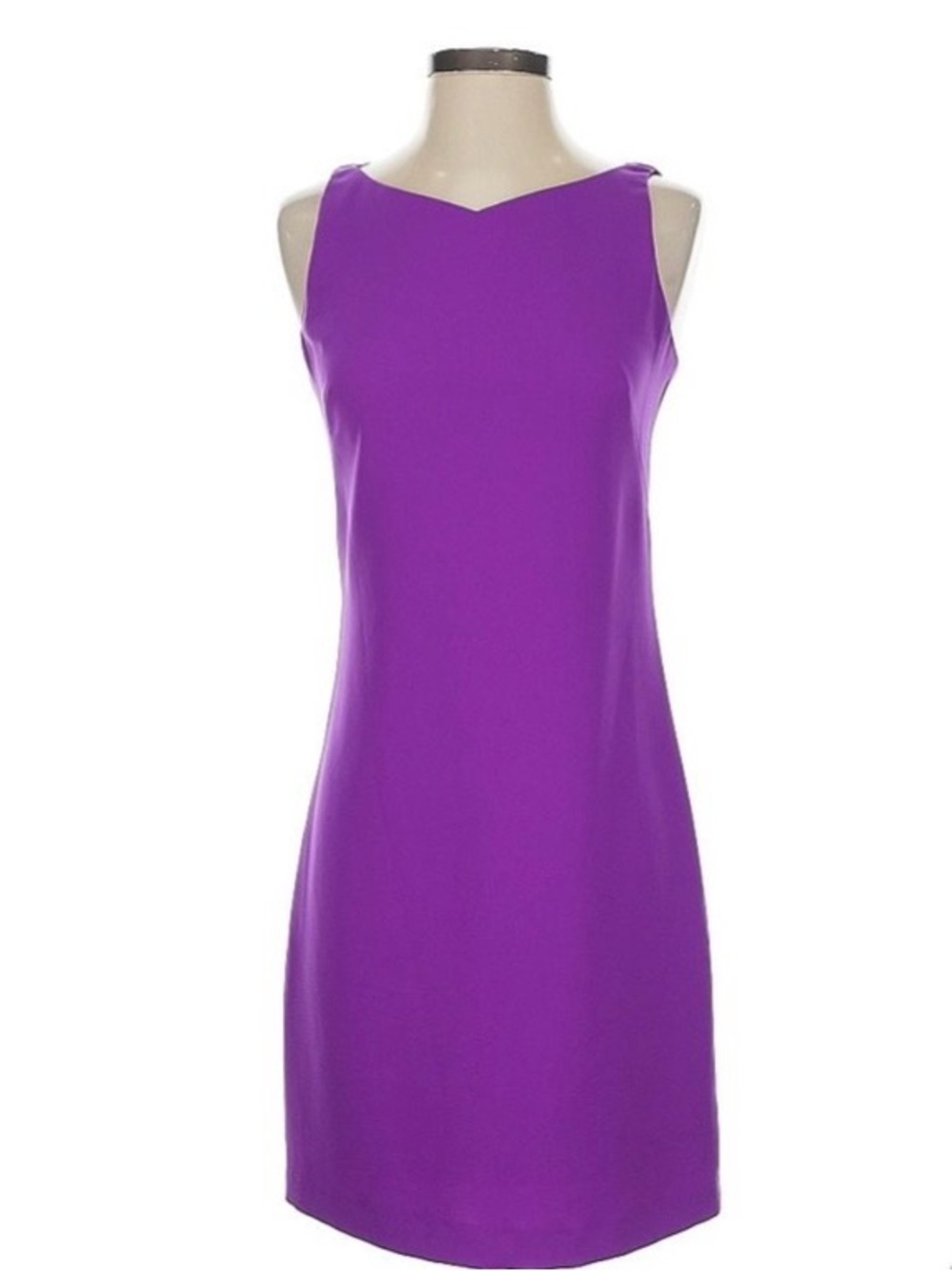 Tahari Vibrant Purple Mini Dress